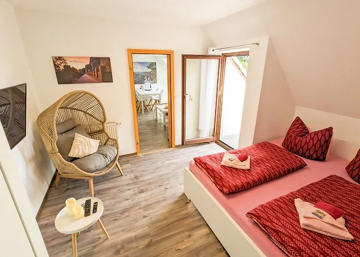 B6 - Urlaubsmagie - Inmitten Der Saechsischen Schweiz Mit Balkon Mit Ausblick Auf Die Sandsteine