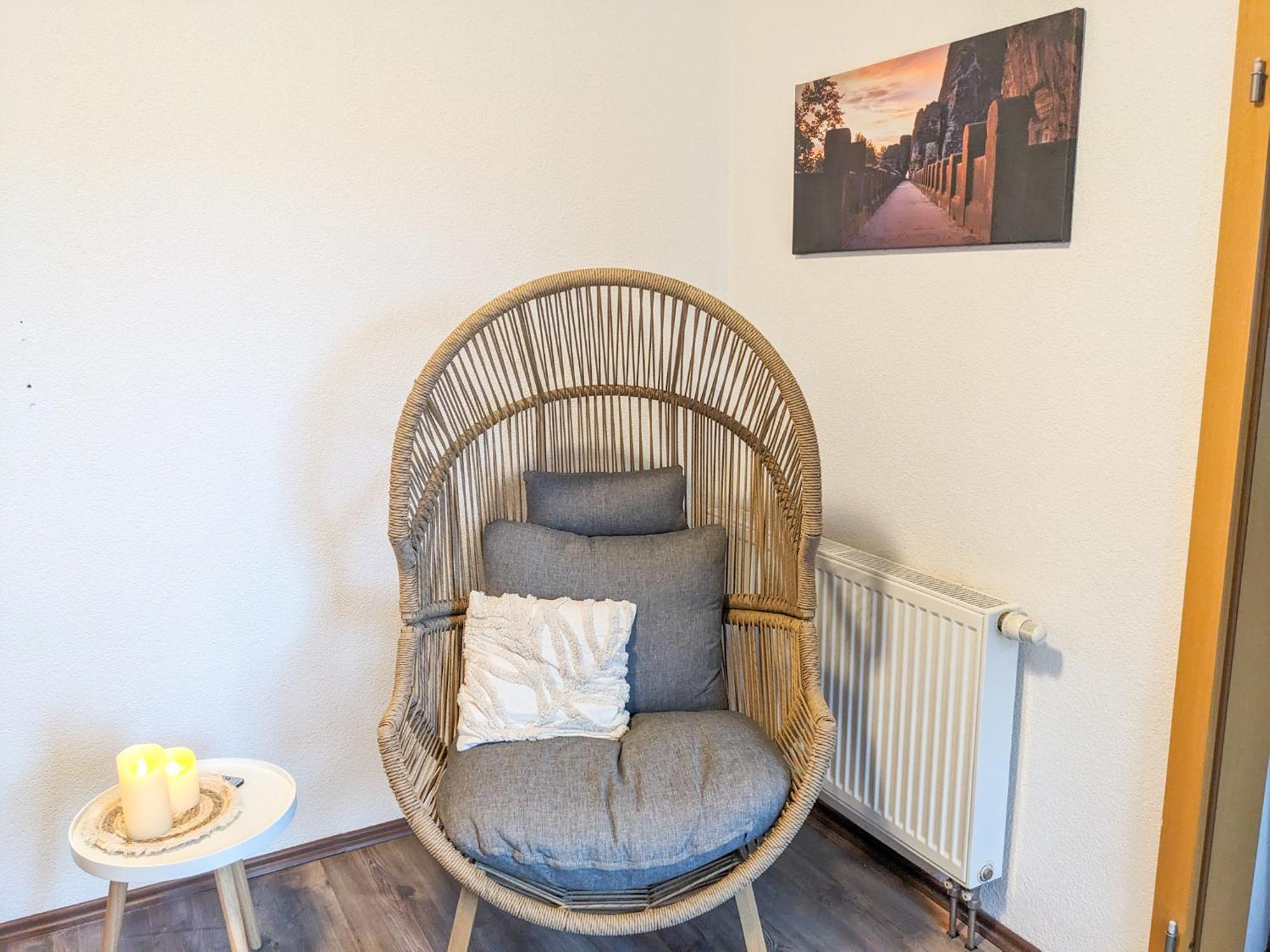 B6 - Urlaubsmagie - Inmitten Der Saechsischen Schweiz Mit Balkon Mit Ausblick Auf Sandsteine *