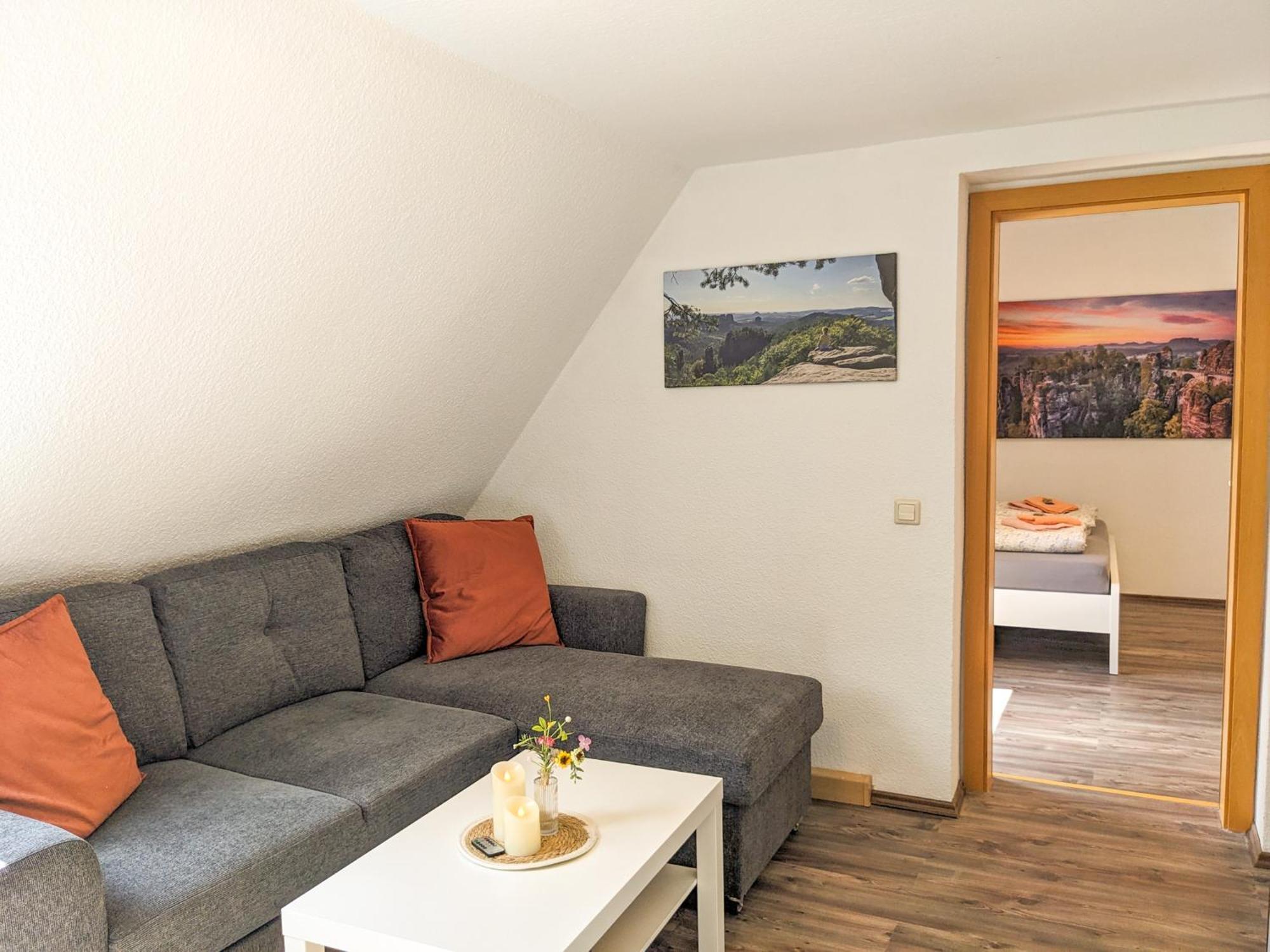 B6 - Urlaubsmagie - Inmitten Der Saechsischen Schweiz Mit Balkon Mit Ausblick Auf Sandsteine * Sebnitz