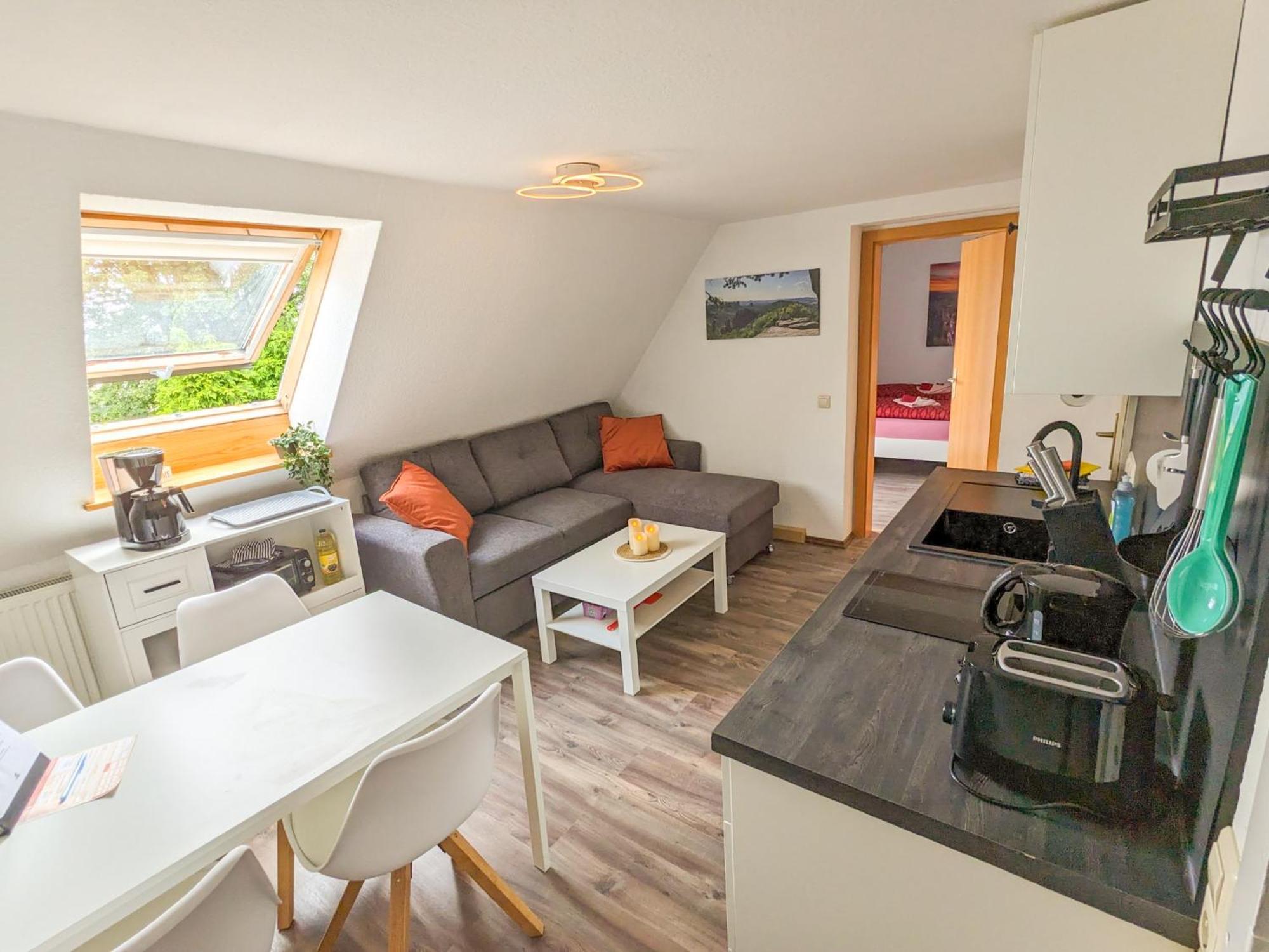 B6 - Urlaubsmagie - Inmitten Der Saechsischen Schweiz Mit Balkon Mit Ausblick Auf Sandsteine Sebnitz