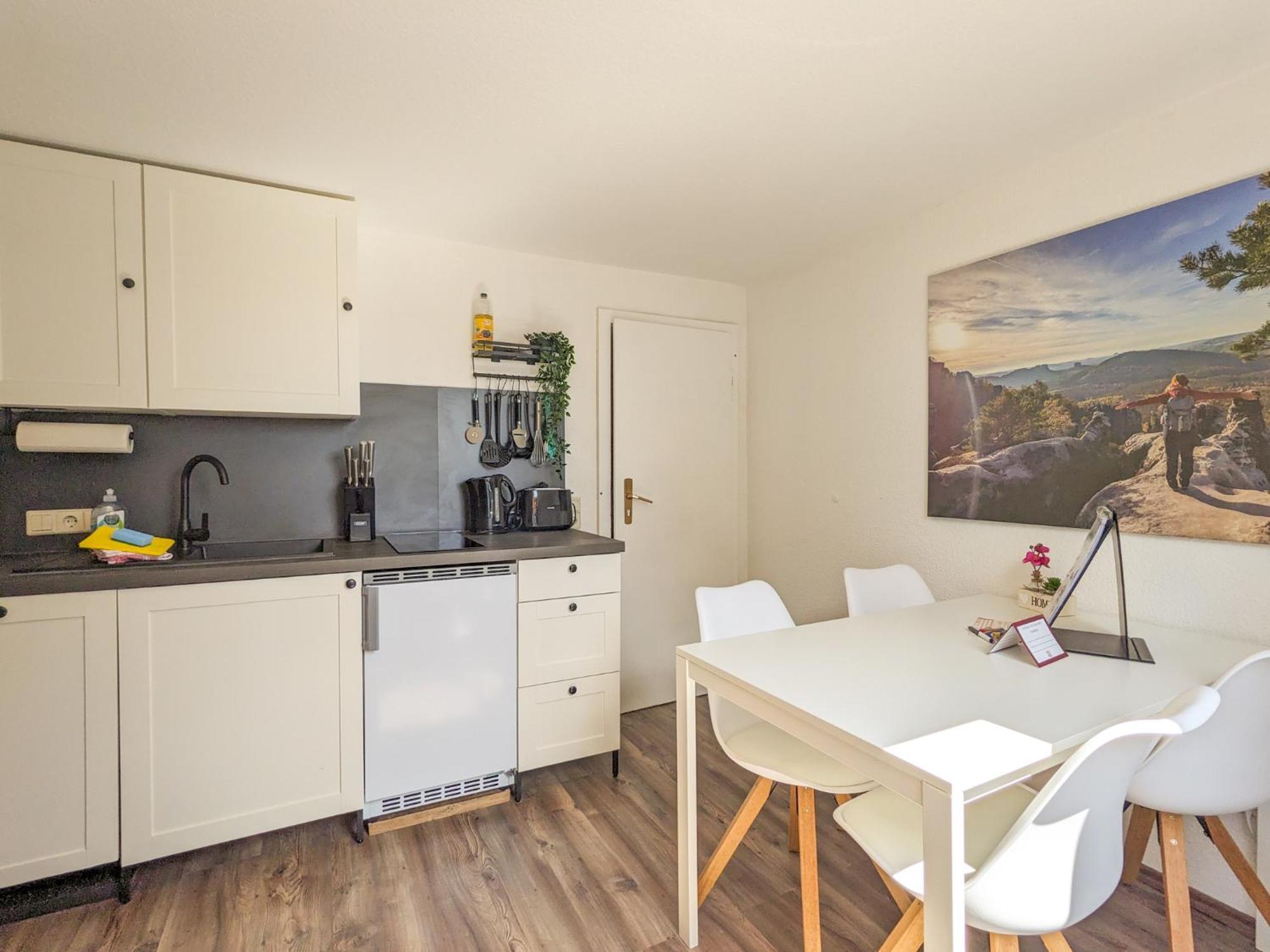 B6 - Urlaubsmagie - Inmitten Der Saechsischen Schweiz Mit Balkon Mit Ausblick Auf Sandsteine