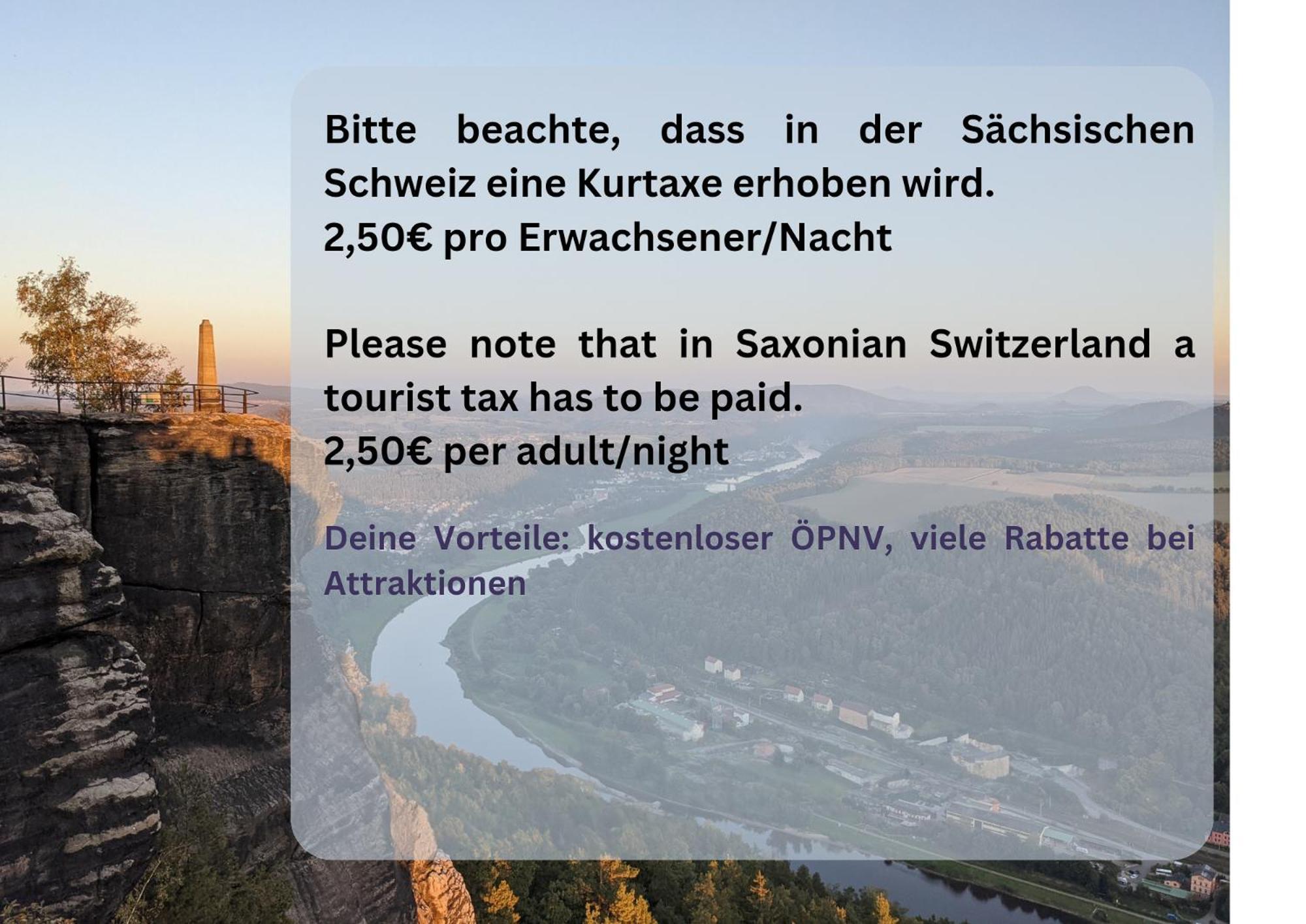 B6 - Urlaubsmagie - Inmitten Der Saechsischen Schweiz Mit Balkon Mit Ausblick Auf Sandsteine